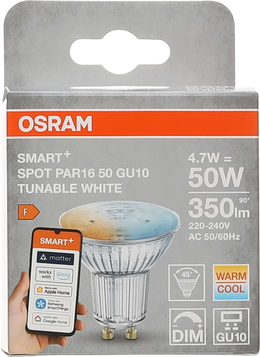 SMART+ MATTER Tunable White Spot PAR16 50 45° 4.7W GU10