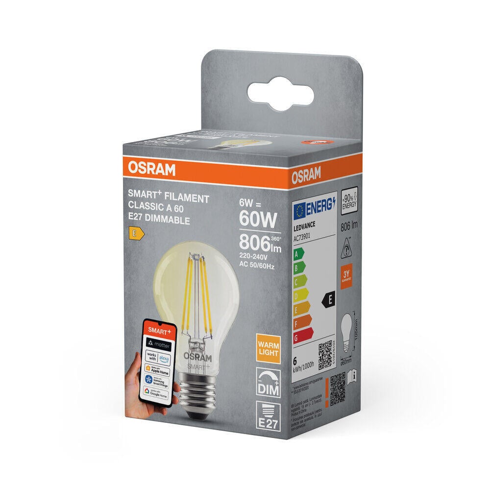 OSRAM LED-pære Classic 60 E27
