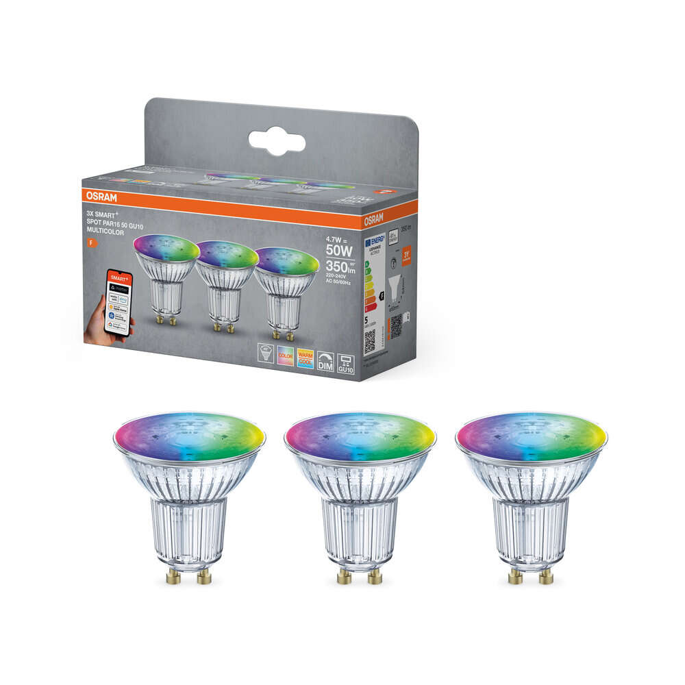OSRAM SMART+ MATTER Multicolor Spot PAR16 50 45° 4.7W GU10