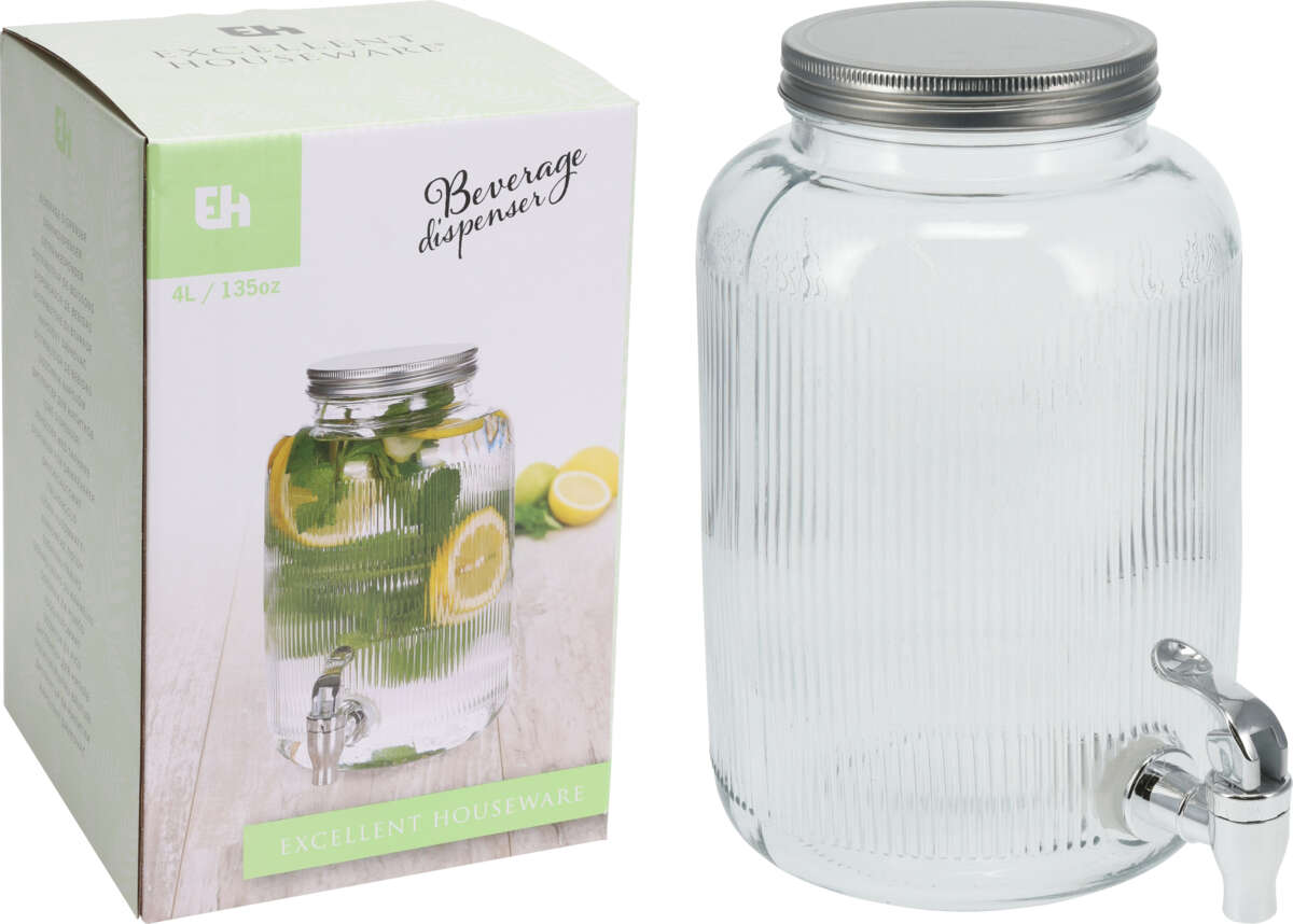 Drikkedispenser med kran