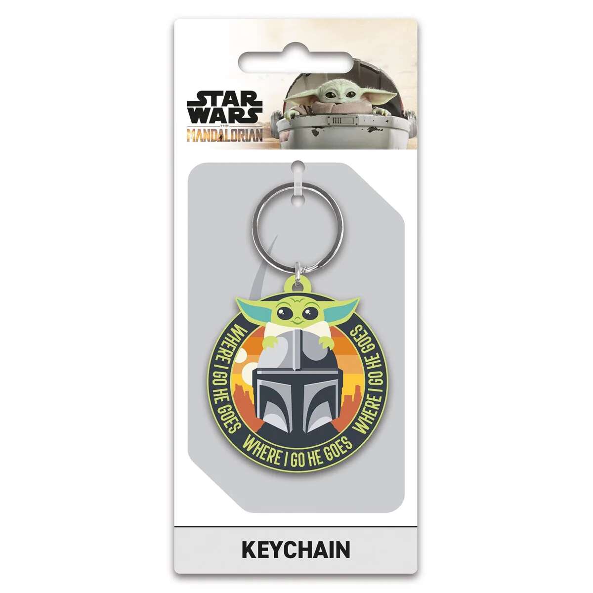 Star Wars The Mandalorian nøkkelring