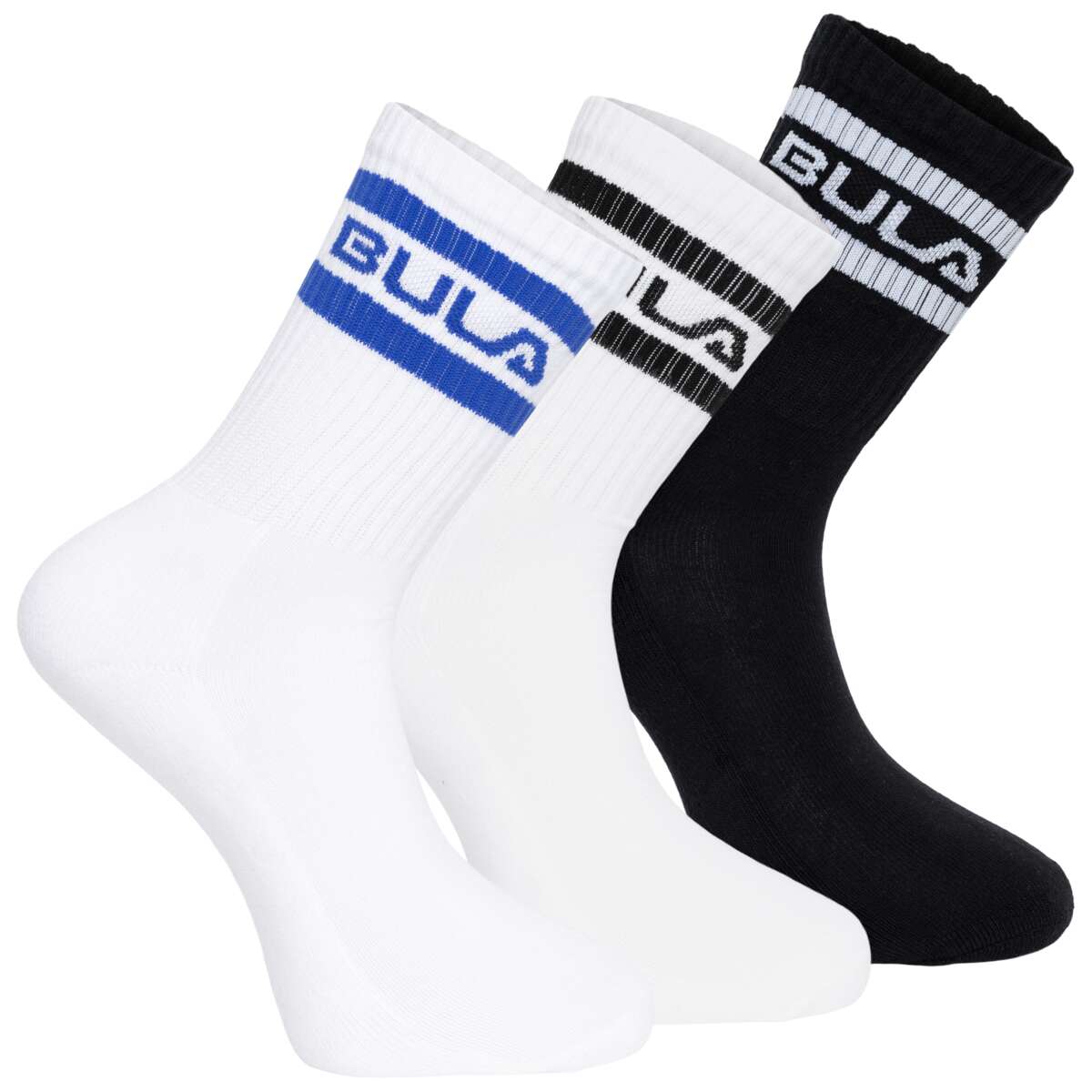 Bula Socks Off! tennissokker 3-pk herre