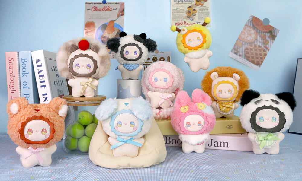 Emma Fuzzy Family Squishy samlefigur