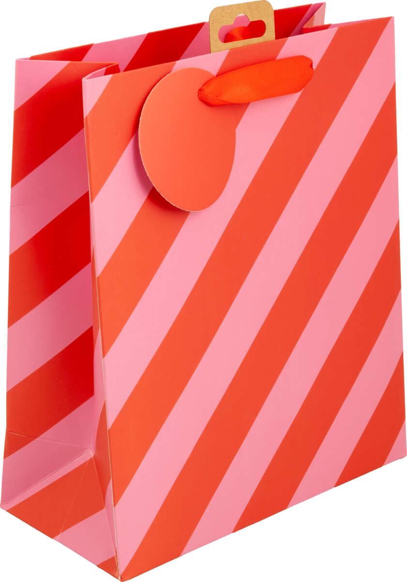 Gavepose medium Rosa Diagonal