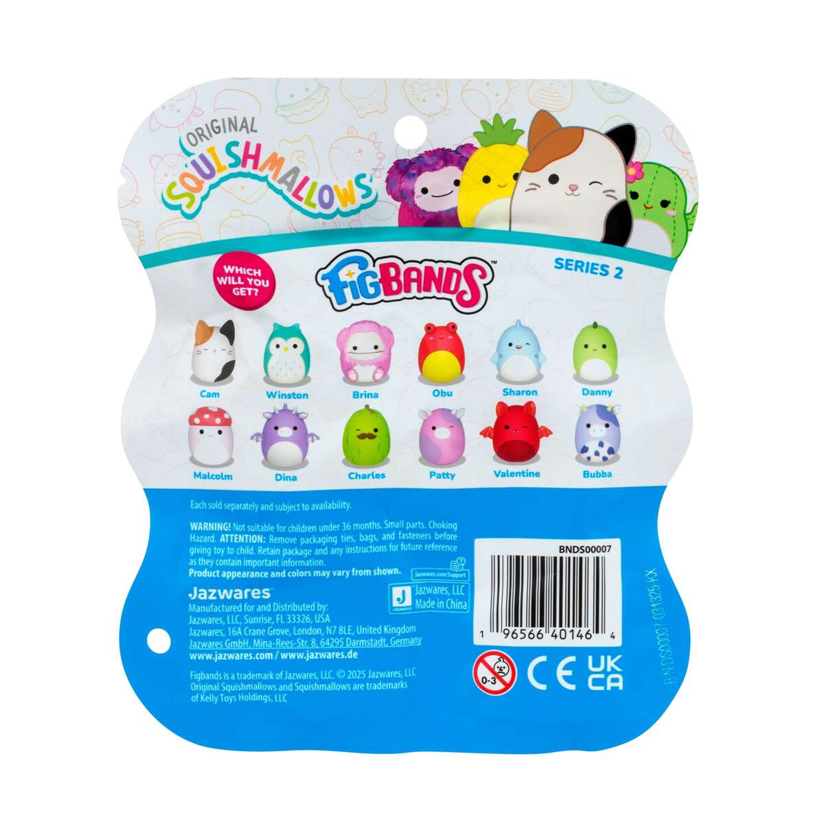 Squishmallows® FigBands 2pk