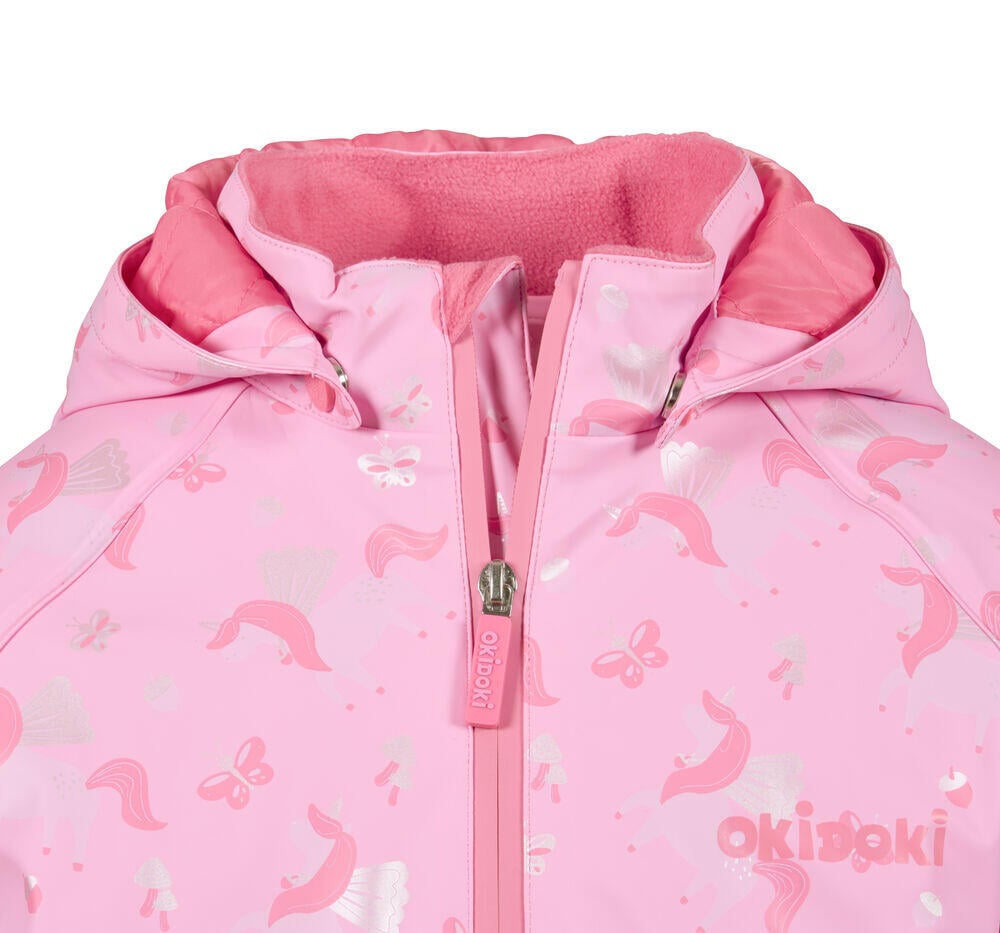 Okidoki Fyn 2-delt vattert regnsett barn