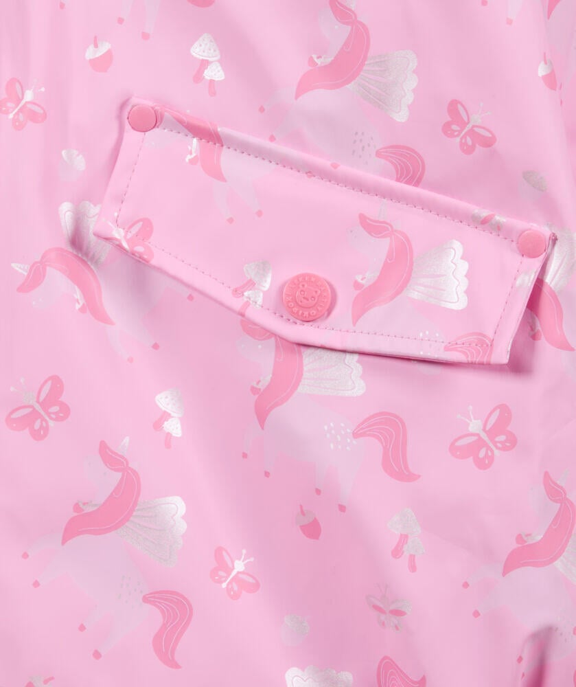 Okidoki Fyn 2-delt vattert regnsett barn