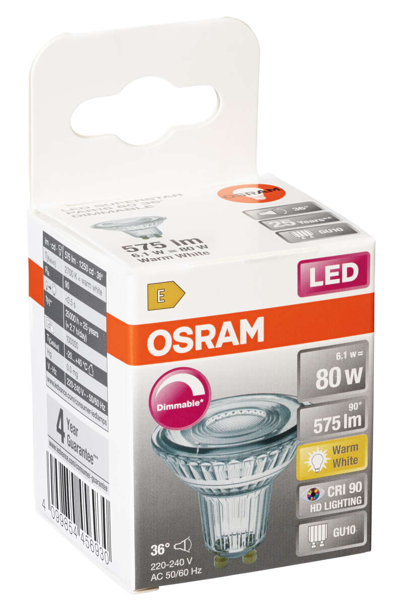 OSRAM LED Superstar PAR16 spotpære