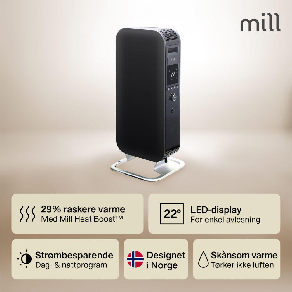 Mill Gente Air 1000W oljeovn