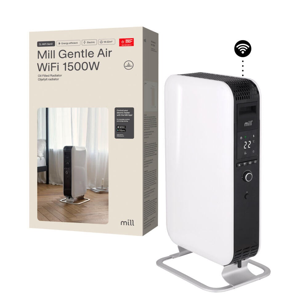Mill Gentle Air WiFi Gen 3 1500W oljeovn