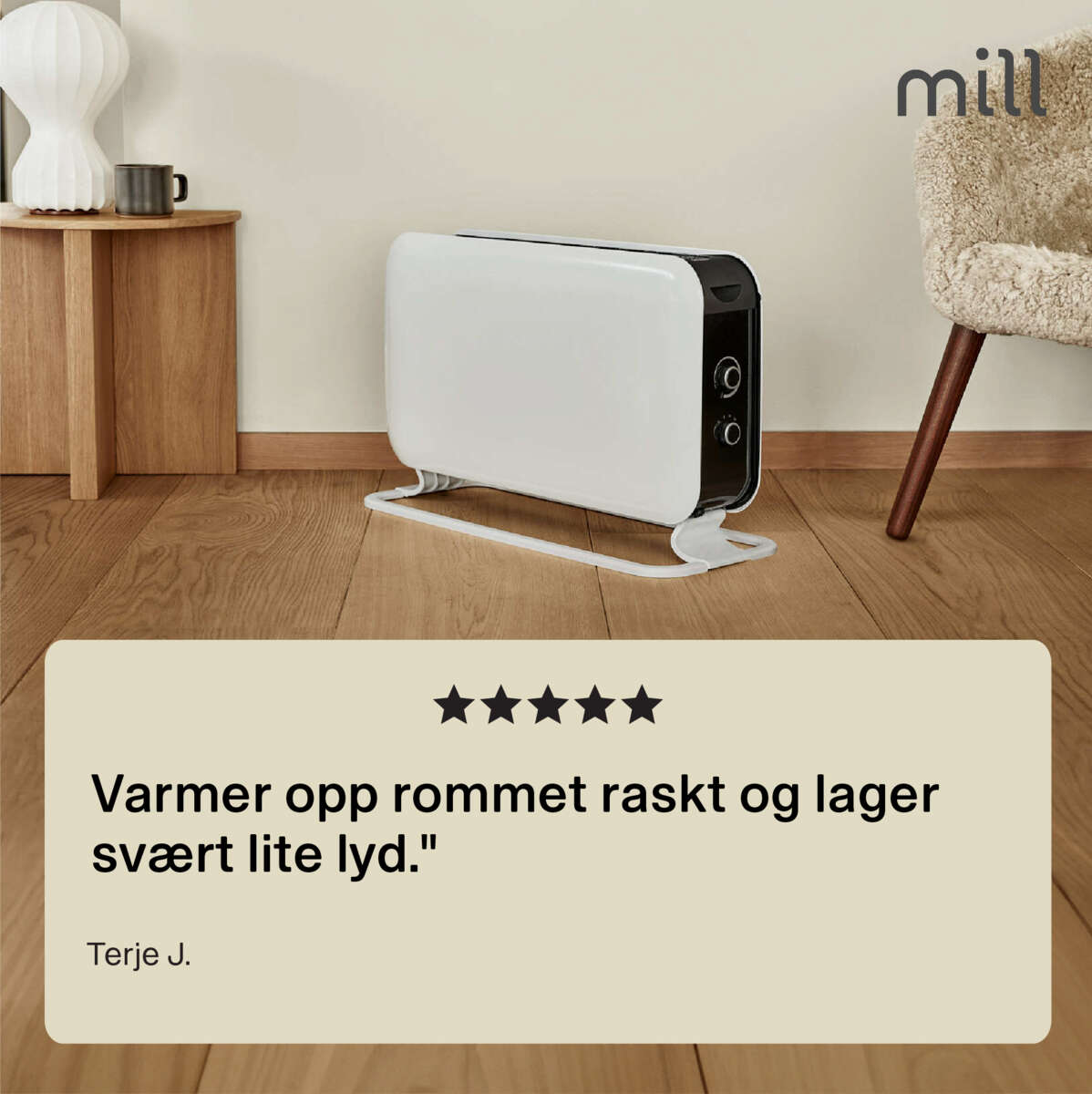 Mill Instant Max Mec 2200W gulvovn