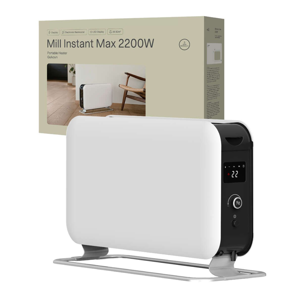 Mill Instant Max 2200W gulvovn