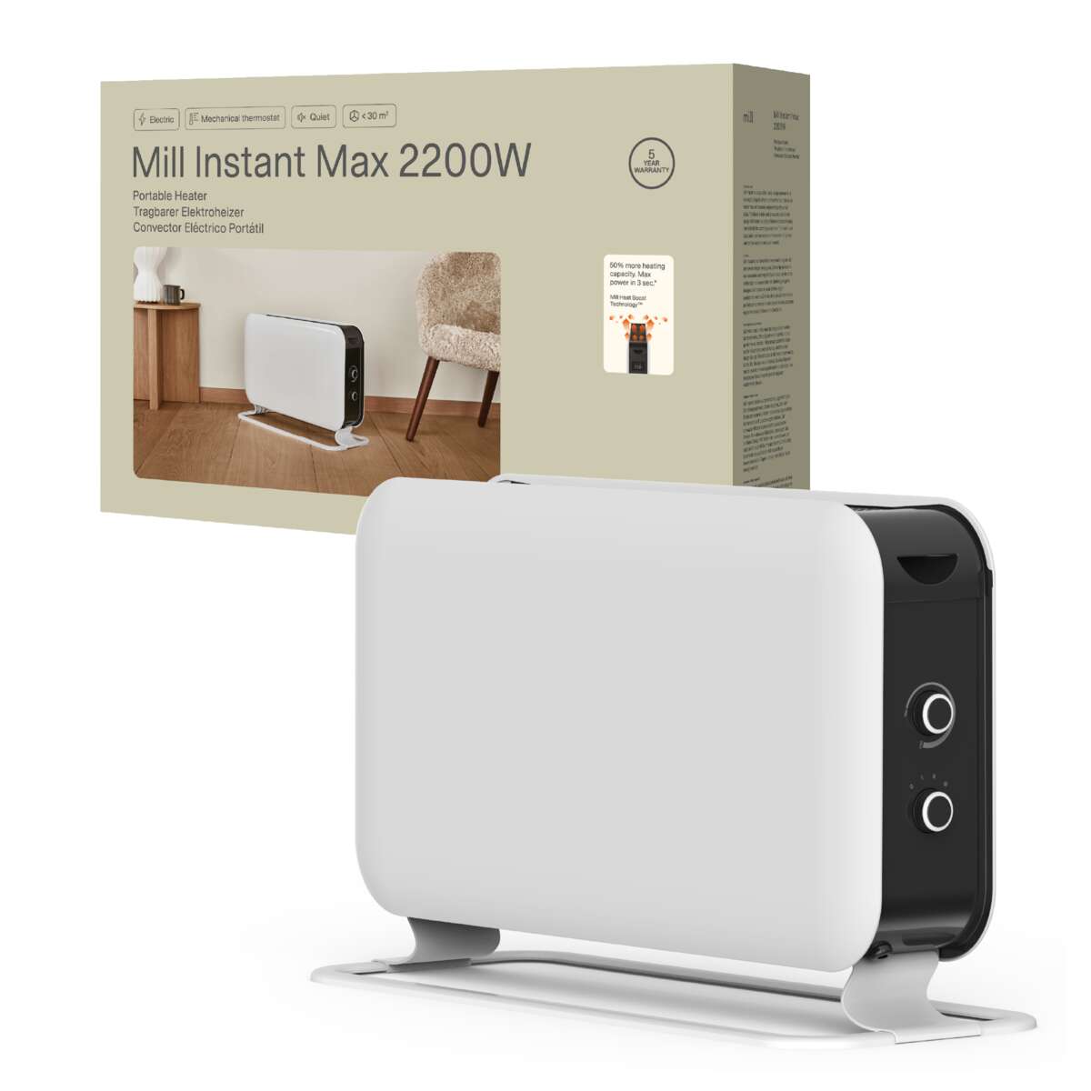 Mill Instant Max Mec 2200W