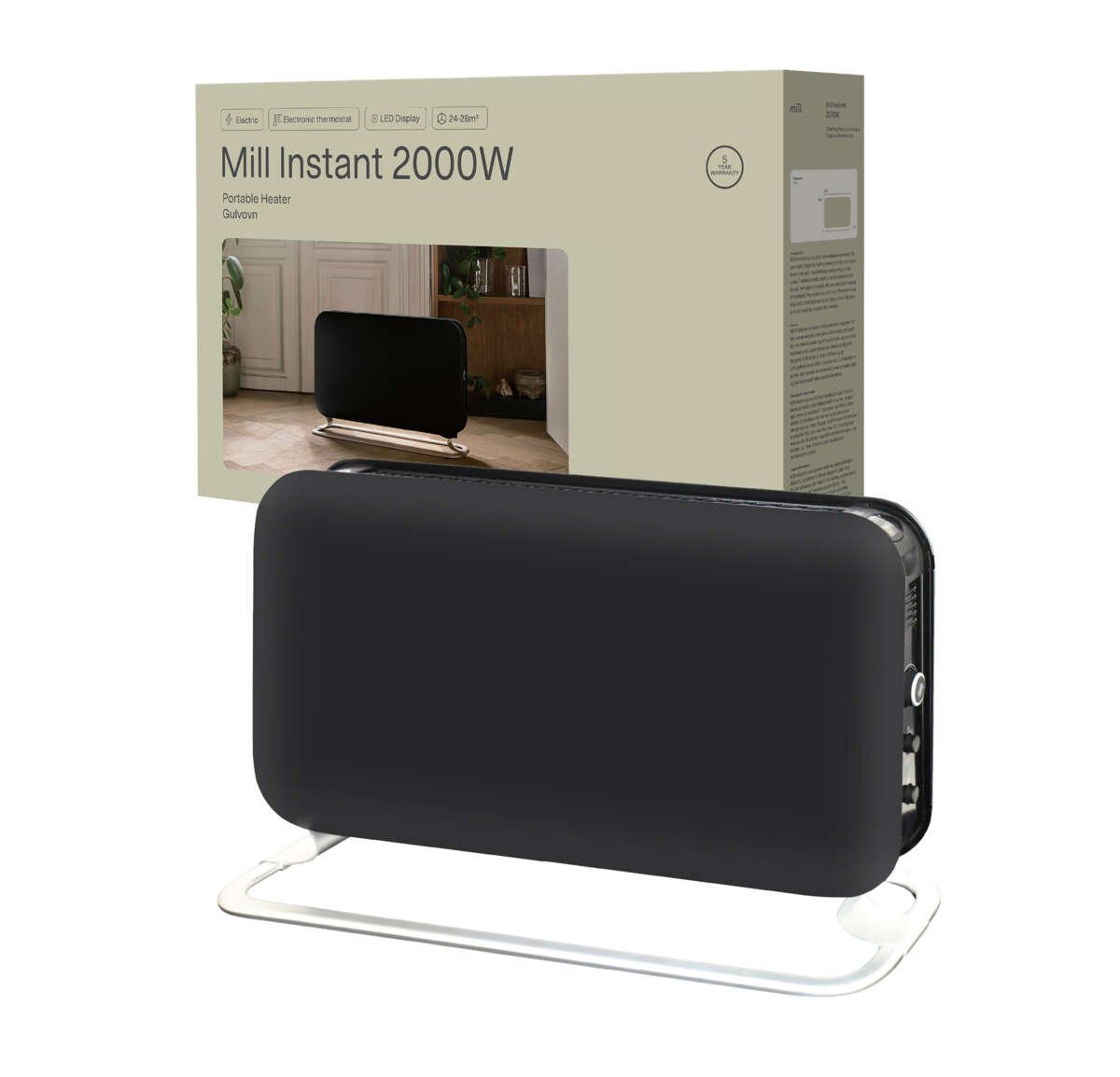 Mill Instant 2000W gulvovn