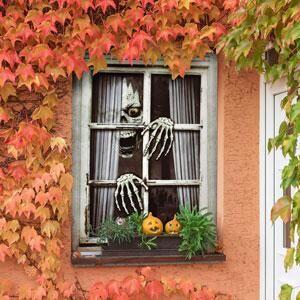 Halloween dør/vindu dekor