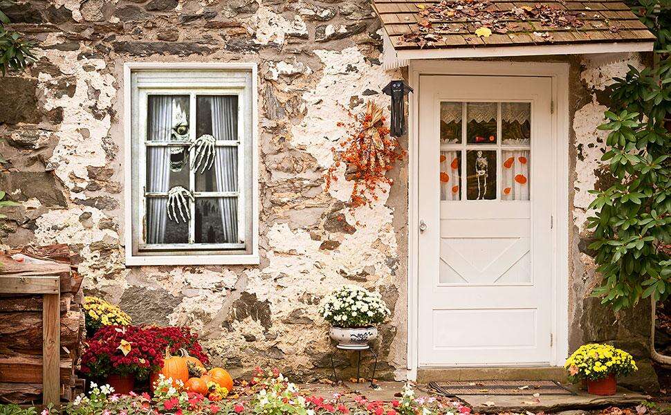 Halloween dør/vindu dekor