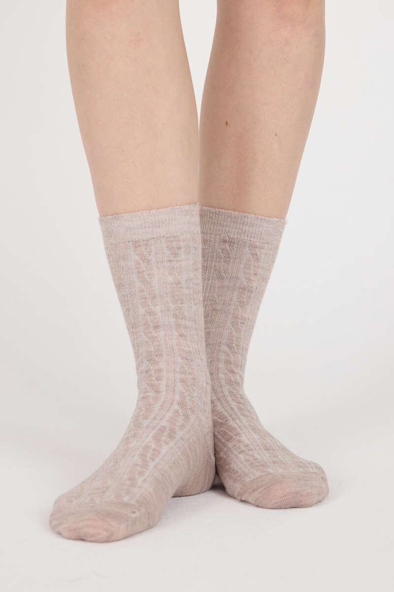 Mjuk ullsokker 2-pk unisex