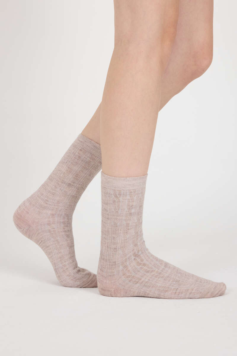 Mjuk ullsokker 2-pk unisex