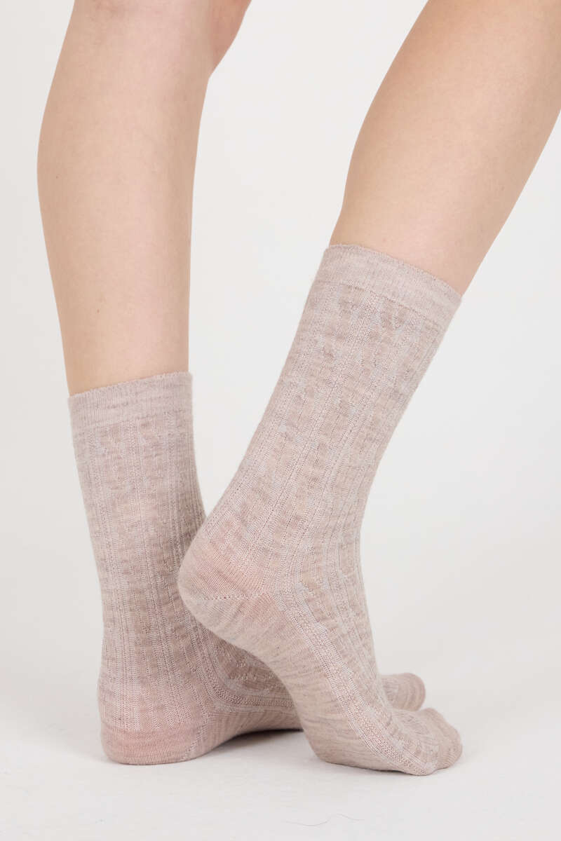 Mjuk ullsokker 2-pk unisex