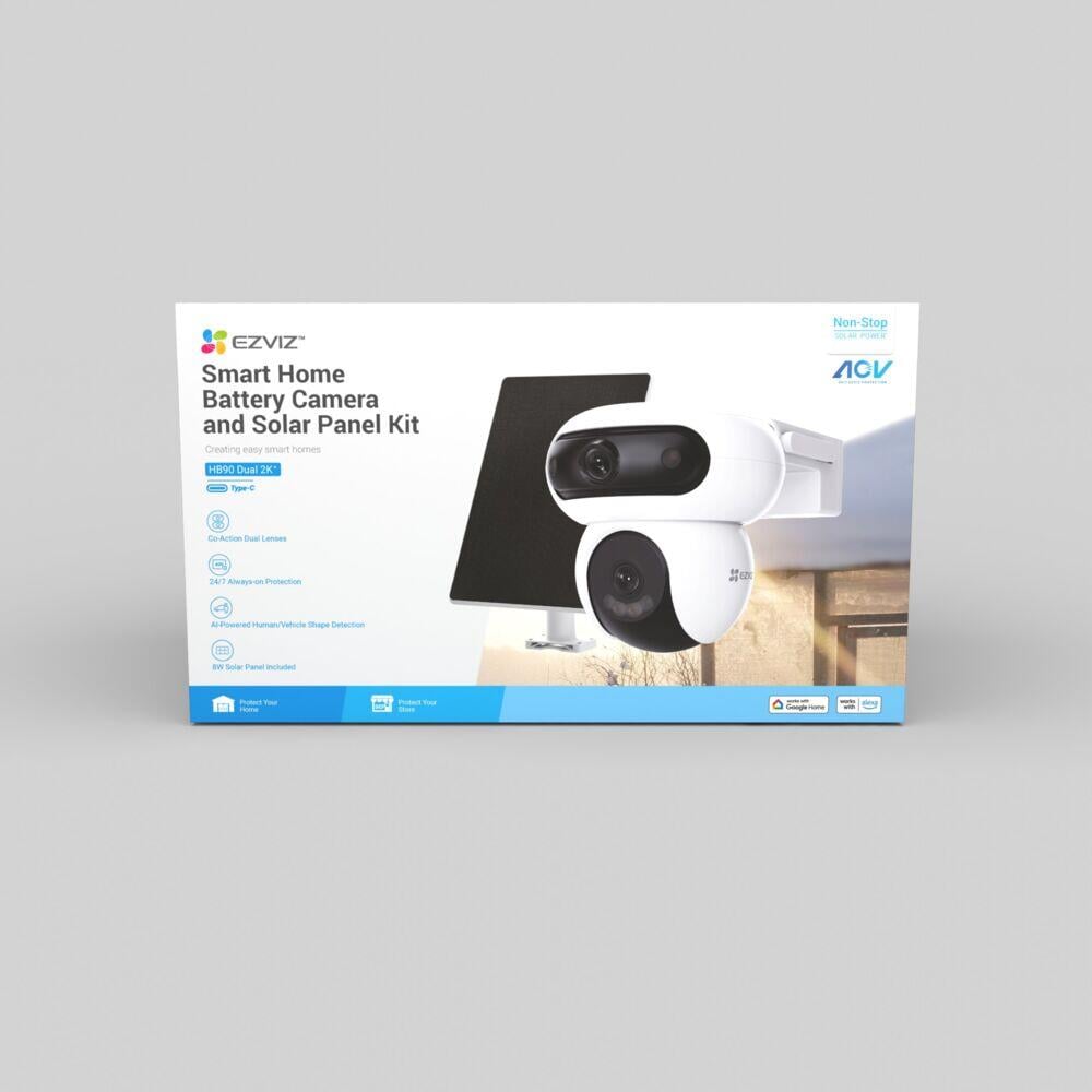 EZVIZ HB90 batteridrevet Wi-Fi-kamera for panorering og tilt