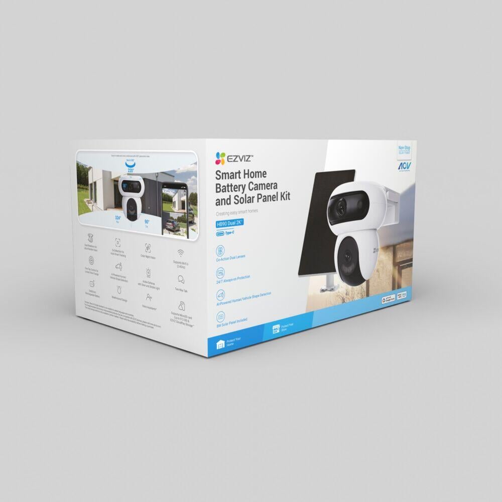 EZVIZ HB90 batteridrevet Wi-Fi-kamera for panorering og tilt