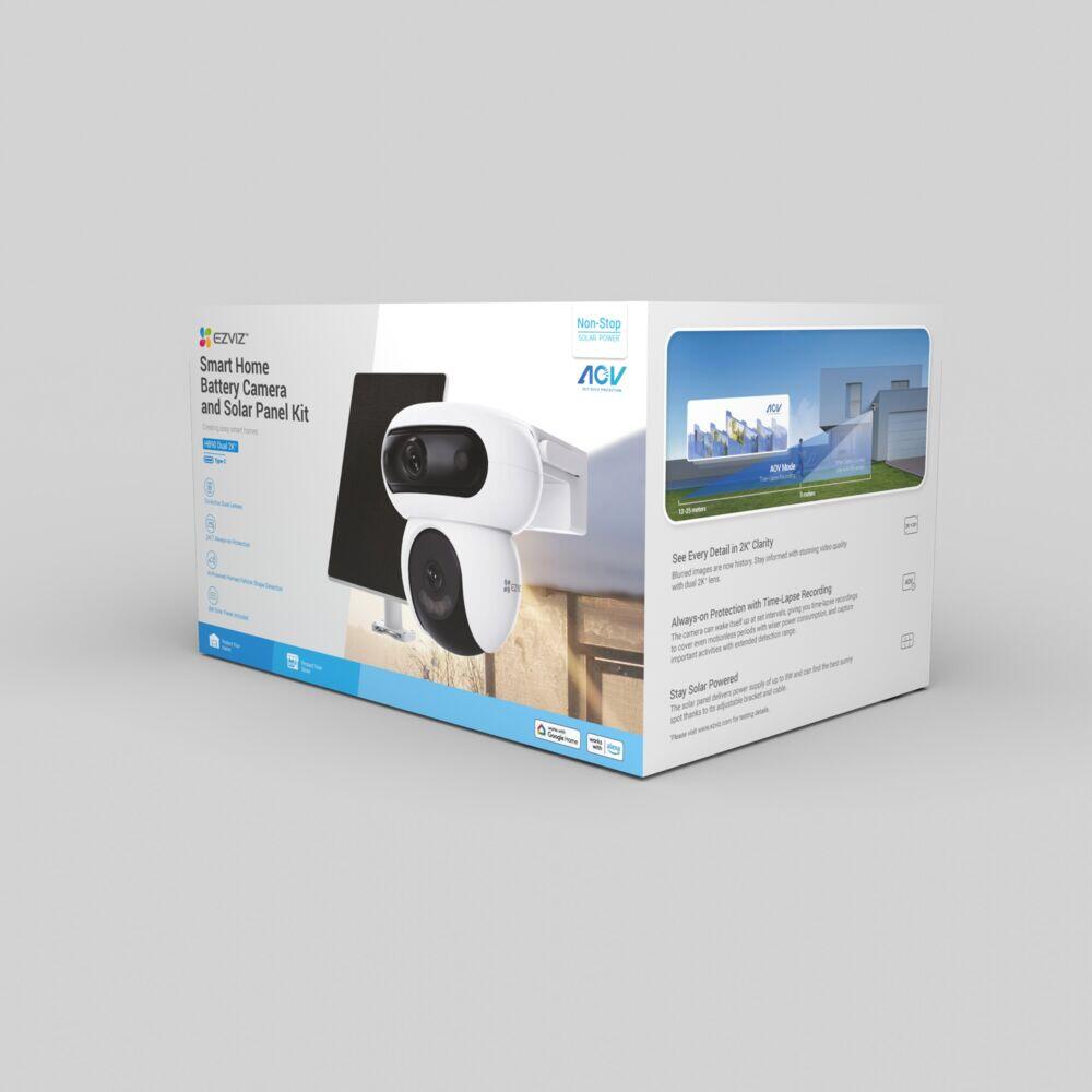 EZVIZ HB90 batteridrevet Wi-Fi-kamera for panorering og tilt