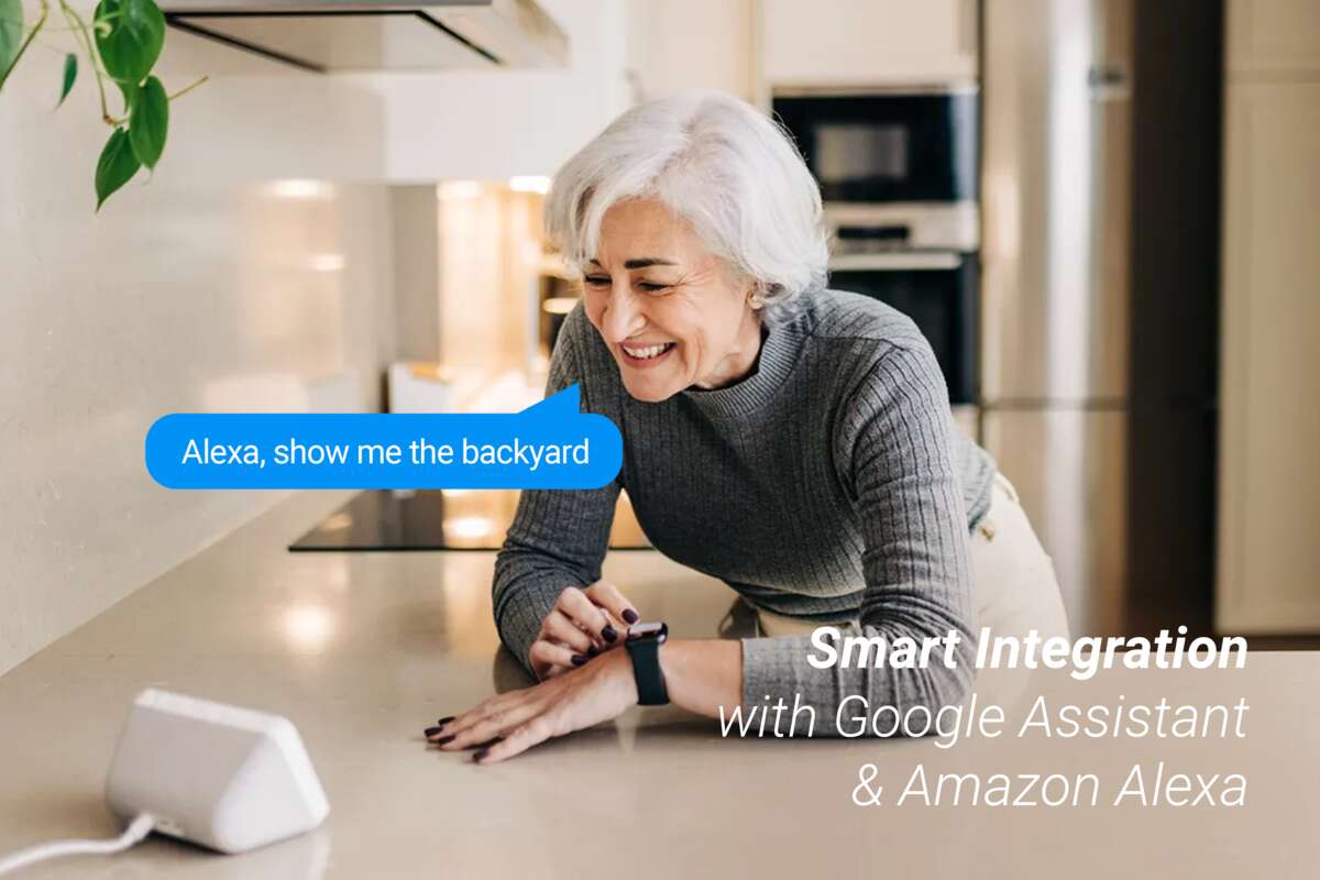 EZVIZ HB8Lite 2K batteridrevet Wi-Fi-kamera for panorering og tilt