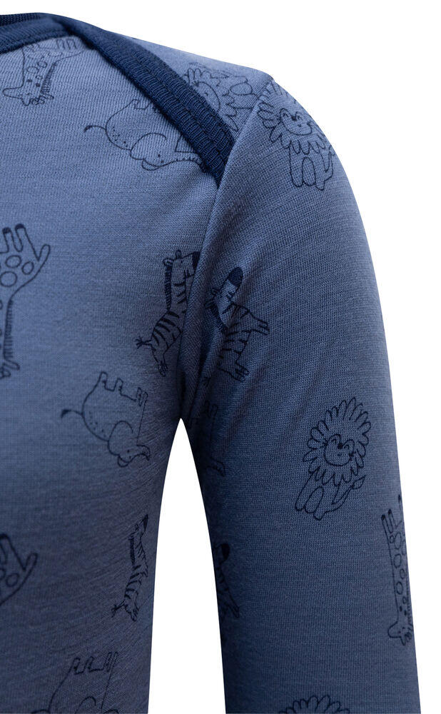 Okidoki merinoull/bambus body baby