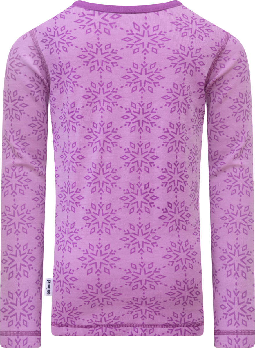 Okidoki ull/bomull trøye barn