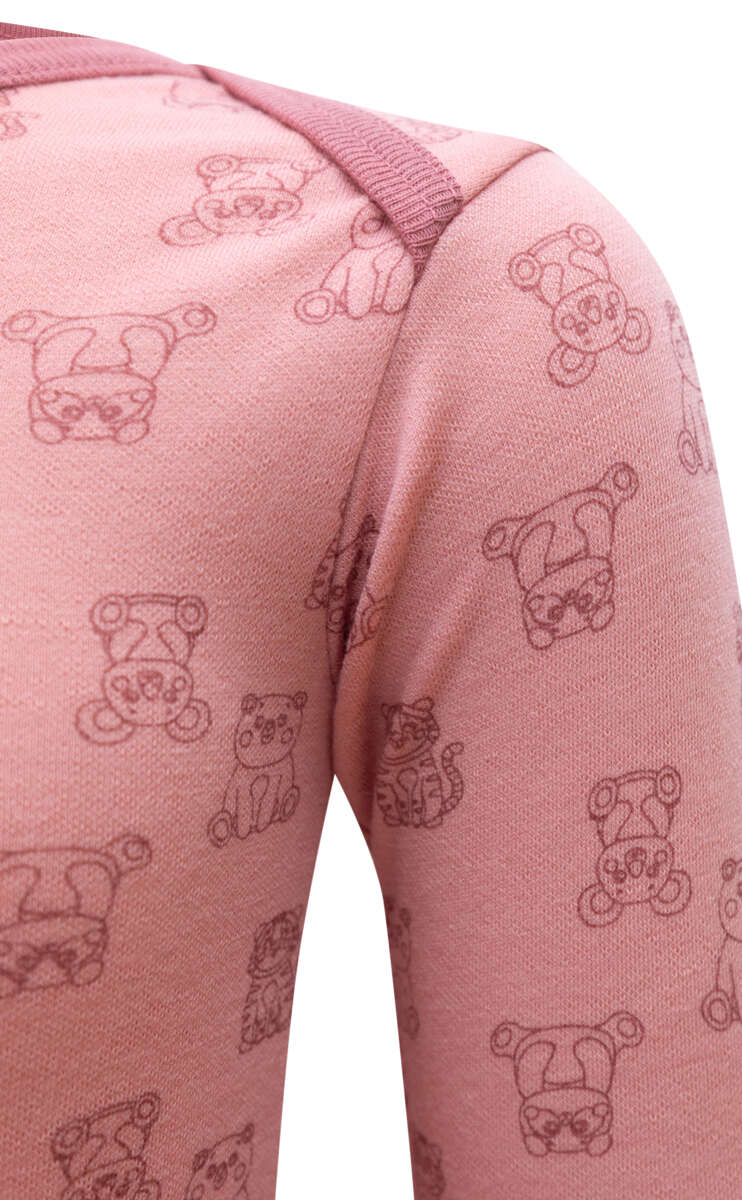 Okidoki merinoull/bambus body baby