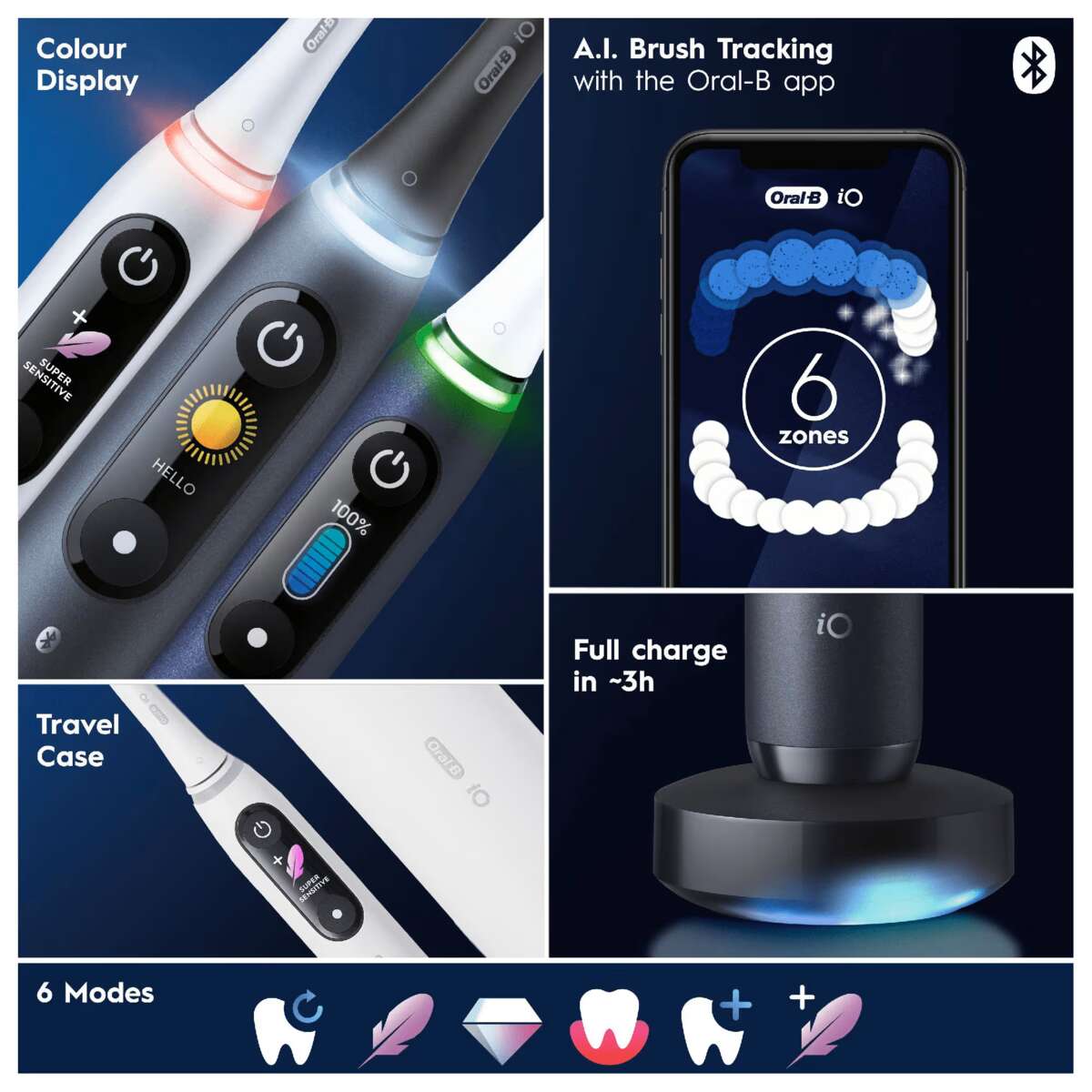 Oral-B™ iO8 elektrisk tannbørste