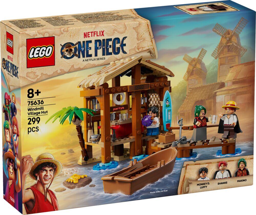 LEGO® ONE PIECE Hytte i Vindmøllebyen 75636