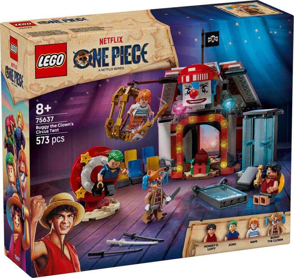 LEGO® ONE PIECE Sirkusteltet til klovnen Buggy 75637