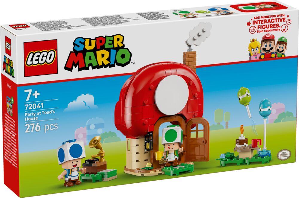 LEGO® Super Mario™ Fest i Toad House 72041