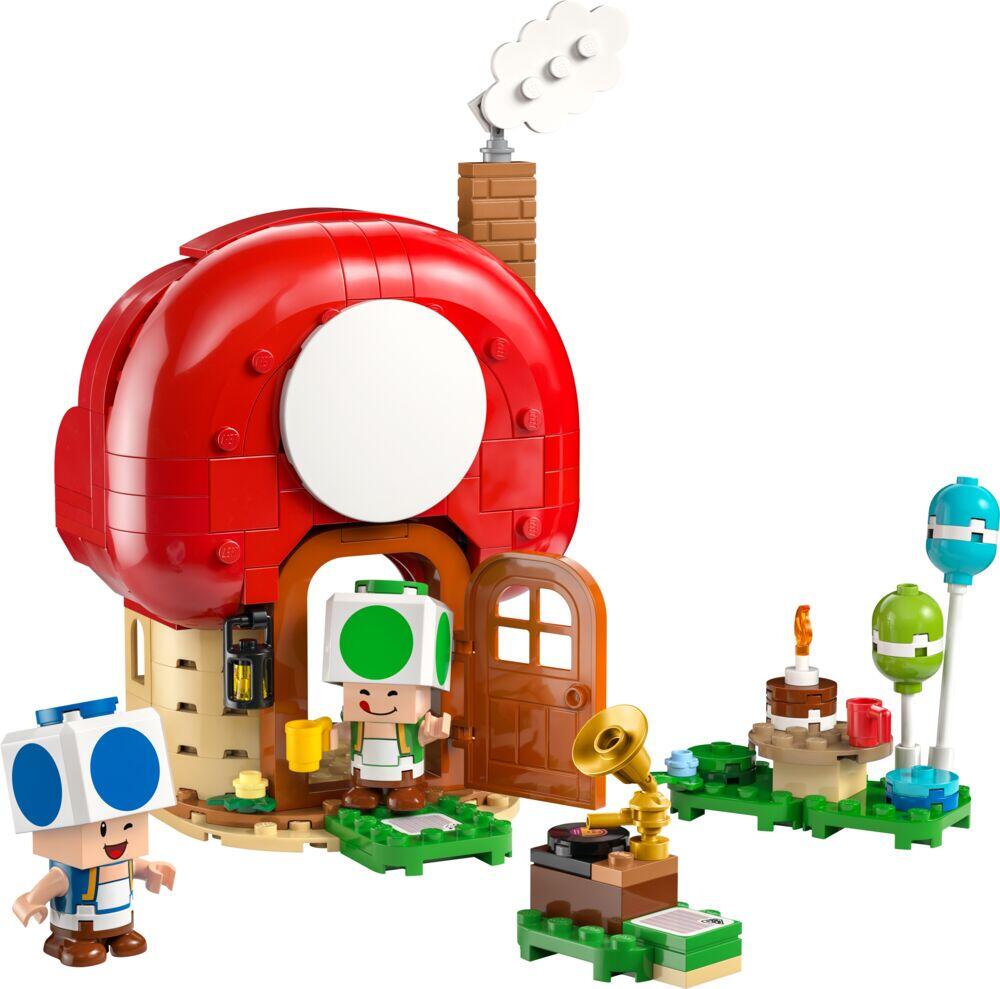 LEGO® Super Mario™ Fest i Toad House 72041