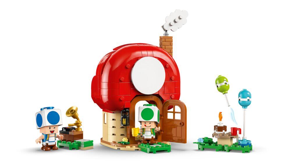 LEGO® Super Mario™ Fest i Toad House 72041
