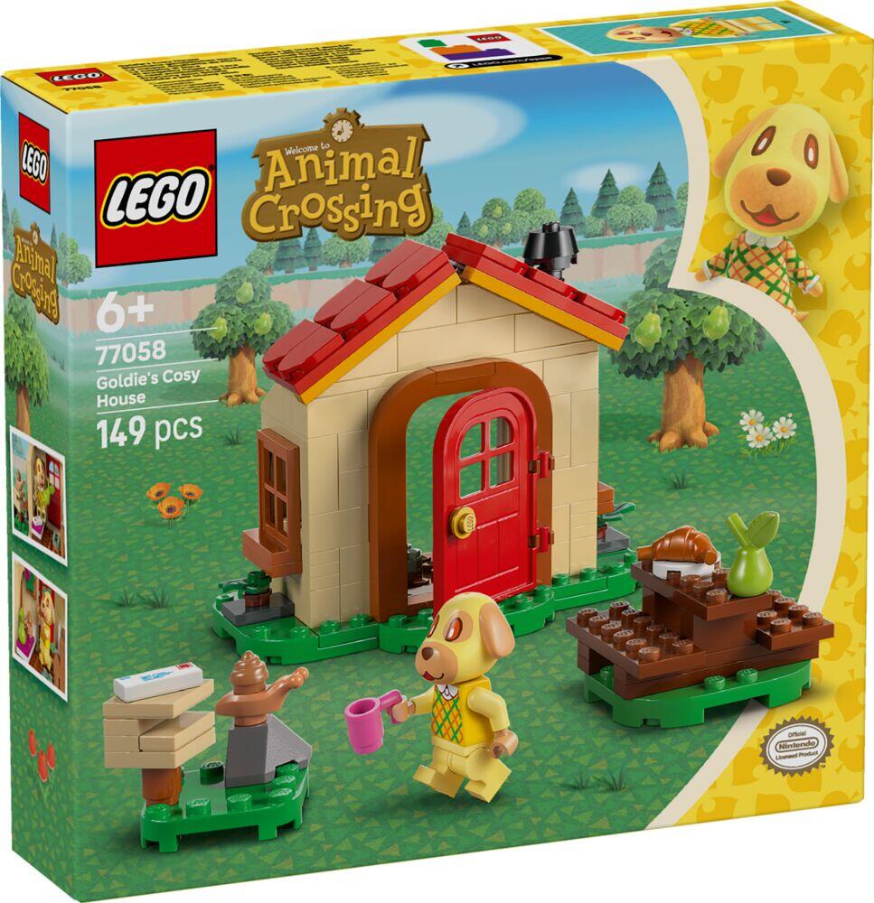 LEGO® Animal Crossing™ Det koselige huset til Goldie 77058