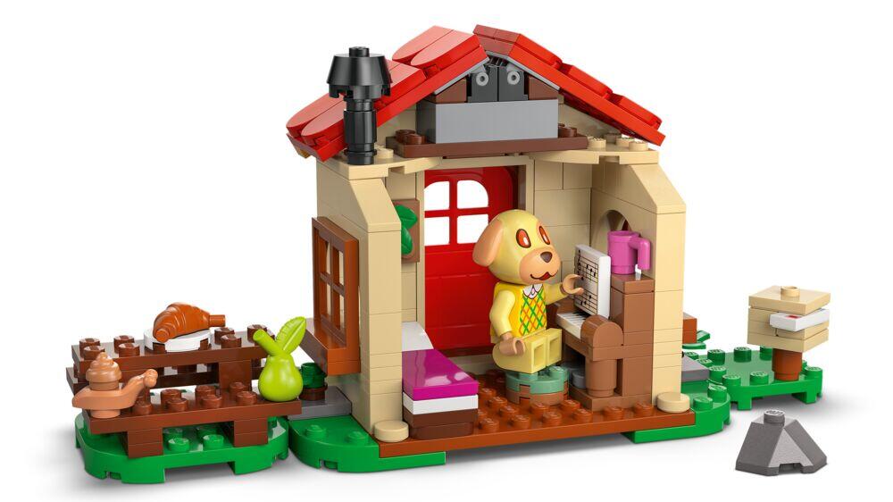 LEGO® Animal Crossing™ Det koselige huset til Goldie 77058