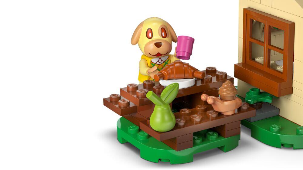 LEGO® Animal Crossing™ Det koselige huset til Goldie 77058