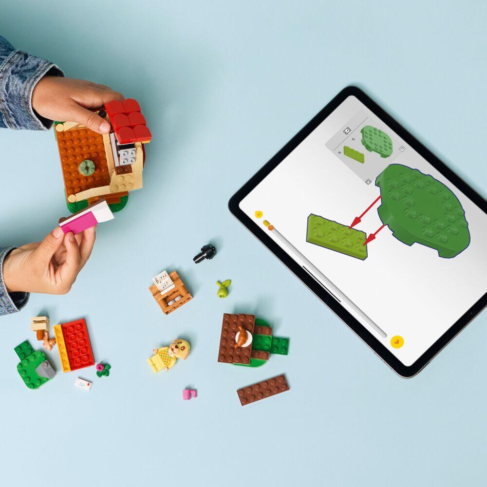 LEGO® Animal Crossing™ Det koselige huset til Goldie 77058