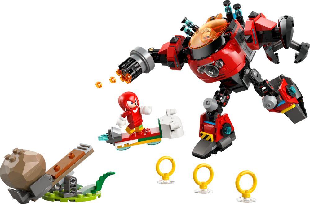 LEGO® Sonic the Hedgehog™ Knuckles mot Dr. Eggmans Egg Crusher-robot 77005