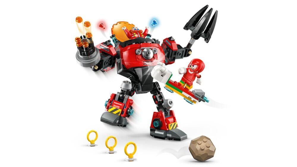 LEGO® Sonic the Hedgehog™ Knuckles mot Dr. Eggmans Egg Crusher-robot 77005