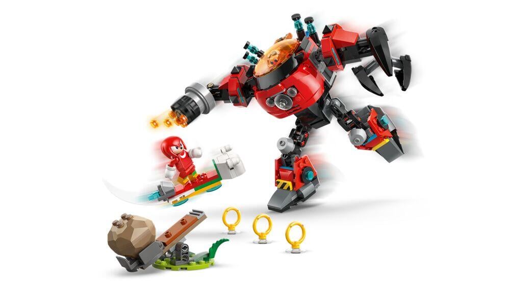 LEGO® Sonic the Hedgehog™ Knuckles mot Dr. Eggmans Egg Crusher-robot 77005