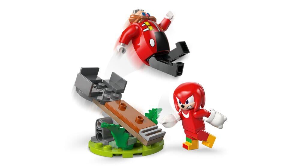 LEGO® Sonic the Hedgehog™ Knuckles mot Dr. Eggmans Egg Crusher-robot 77005