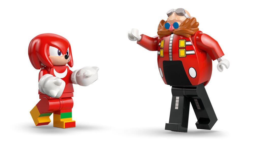 LEGO® Sonic the Hedgehog™ Knuckles mot Dr. Eggmans Egg Crusher-robot 77005