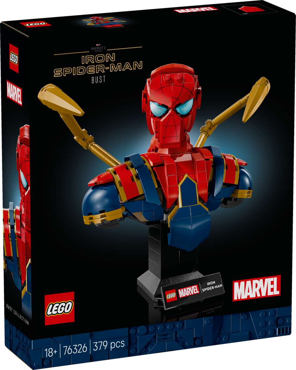 LEGO® ǀ Marvel Byste av Iron Spider-Man 76326