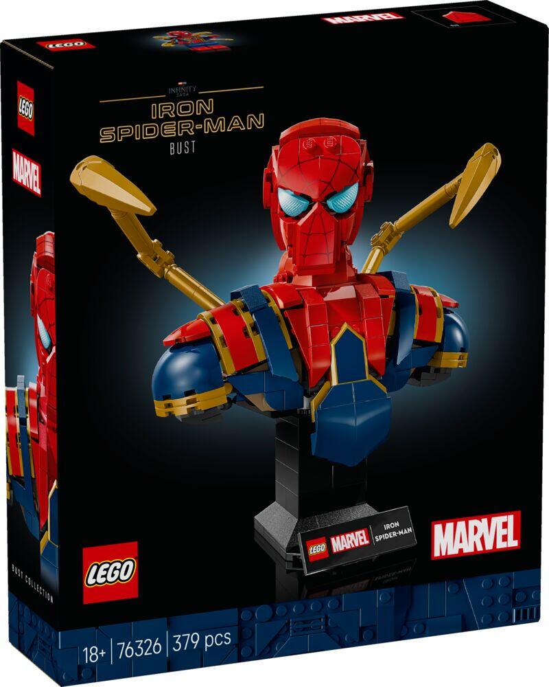 LEGO® ǀ Marvel Byste av Iron Spider-Man 76326