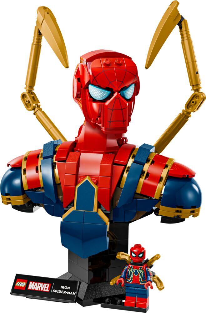LEGO® ǀ Marvel Byste av Iron Spider-Man 76326