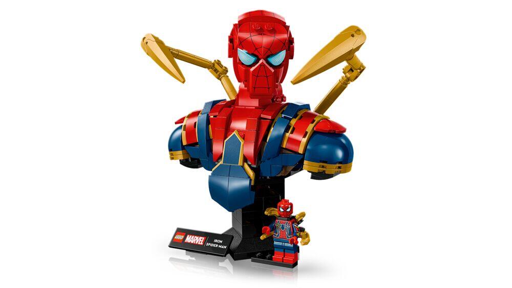 LEGO® ǀ Marvel Byste av Iron Spider-Man 76326