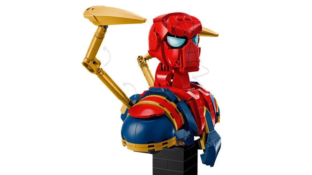 LEGO® ǀ Marvel Byste av Iron Spider-Man 76326